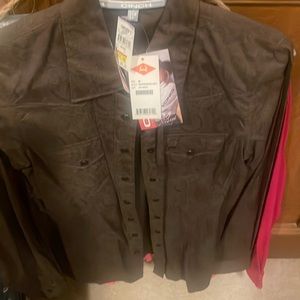 Cinch Shirt ladies Size M